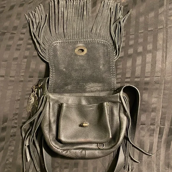 Coach Dakotah Fringe Crossbody w/ dust bag. - Picture 7 of 14